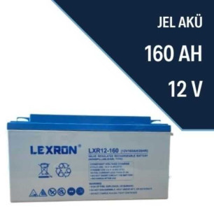 Lexron 12v 160ah Güneş Enerji Jel Aküsü 150ah yerine Lexron 12v 160ah Güneş Enerji Jel Aküsü 150ah yerine