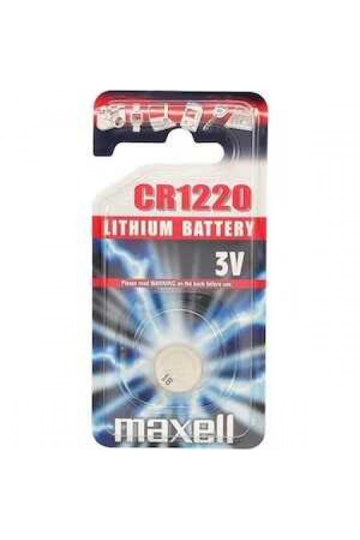 Maxell CR1220 3 Volt Lityum Düğme Pil Maxell CR1220 3 Volt Lityum Düğme Pil