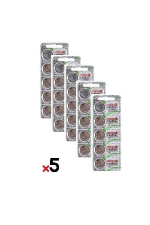 Maxell Cr2025 3v Hologram 5li (25 Adet) Lityum Pil Maxell Cr2025 3v Hologram 5li (25 Adet) Lityum Pil