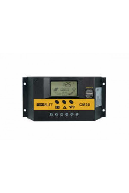Mexxsun Pwm Şarj Kontrol Cihazı PWM 12/24V (CM30) Mexxsun Pwm Şarj Kontrol Cihazı PWM 12/24V (CM30)