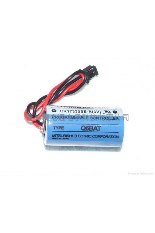 Mitsubishi Q6BAT CR17335 3V Lityum CNC PLC Pili Mitsubishi Q6BAT CR17335 3V Lityum CNC PLC Pili