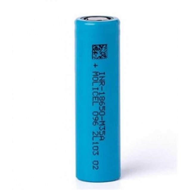 Molicel 18650 3.7v 3500mAh M35A Li-ion Şarjlı Pil 10A Discharge 1 Adet