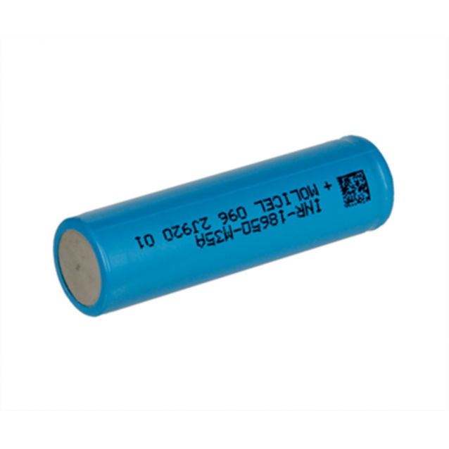 Molicel 18650 3.7v 3500mAh M35A Li-ion Şarjlı Pil 10A Discharge 1 Adet