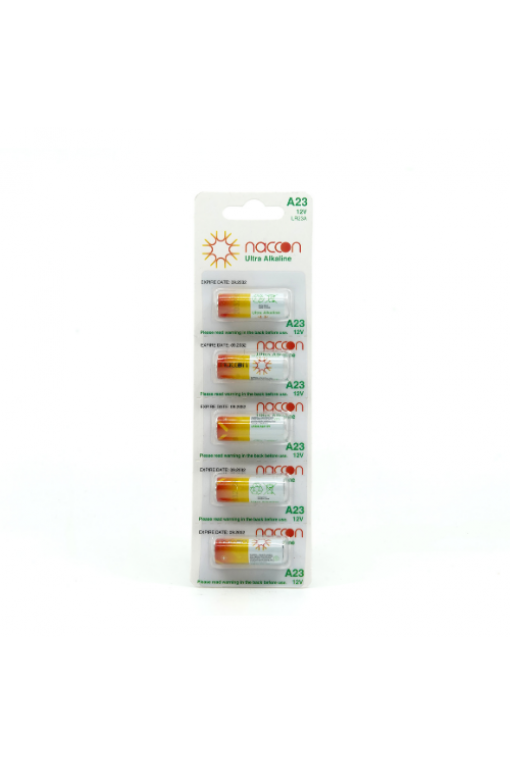 Naccon 23A 12v Alkalin Pil 5'li Paket