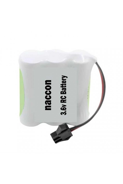 Naccon 3.6V 1800mAh Siyah Soketli Şarjlı Oyuncak Pili AA Kalem Pilli Naccon 3.6V 1800mAh Siyah Soketli Şarjlı Oyuncak Pili AA Kalem Pilli