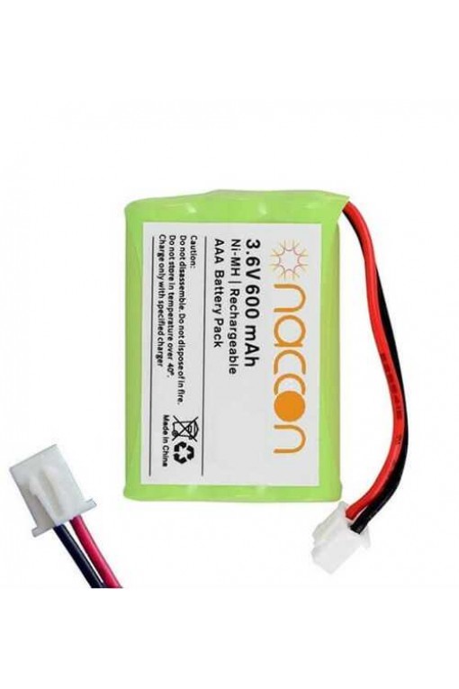 Naccon 3.6v 600mah 3xAAA Ni-MH 3lü Grup Telefon Pili