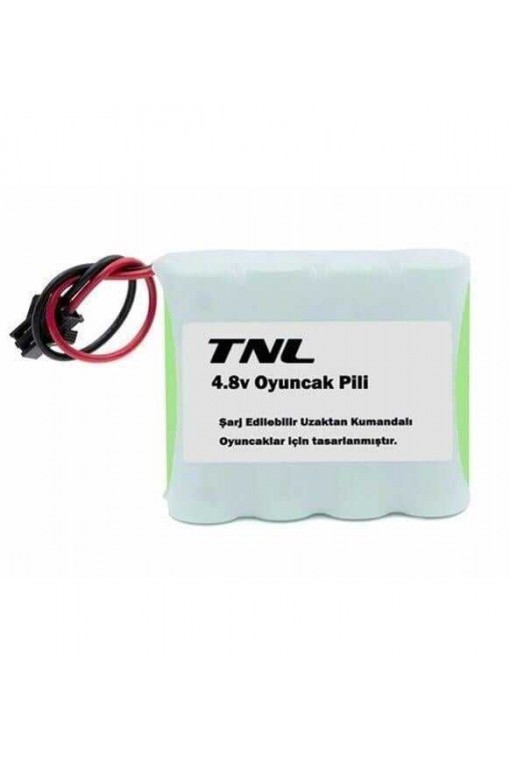 TNL 4.8V 1800mAh Siyah Soketli Şarjlı Oyuncak Pili TNL 4.8V 1800mAh Siyah Soketli Şarjlı Oyuncak Pili