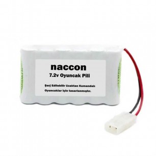 TNl 7.2V 1100mAh Tamiya Soketli Şarjlı Oyuncak Pili AA Kalem Pilli TNl 7.2V 1100mAh Tamiya Soketli Şarjlı Oyuncak Pili AA Kalem Pilli