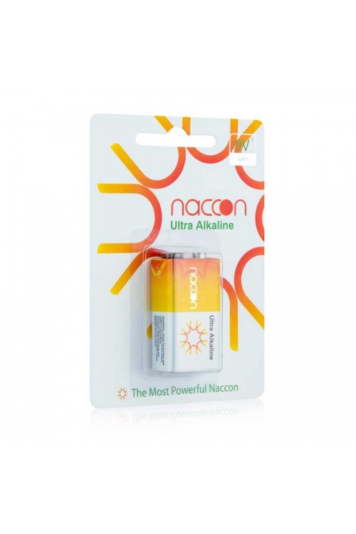 Naccon 9V Alkaline Kare Pil 6LR61 Naccon 9V Alkaline Kare Pil 6LR61