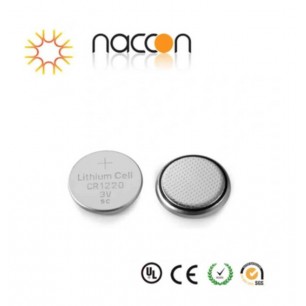 Naccon CR1220 3V Lityum Düğme Pil 5'li Paket