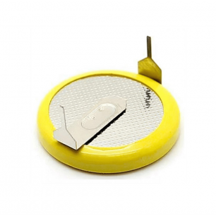 Naccon CR2032 3V Lityum Pil 20mm 2 Ayaklı Yatık