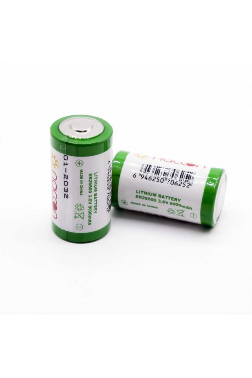 Naccon Er26500 C Sıze 3.6 V 9000Mah Lithium Sayaç Pili Naccon Er26500 C Sıze 3.6 V 9000Mah Lithium Sayaç Pili