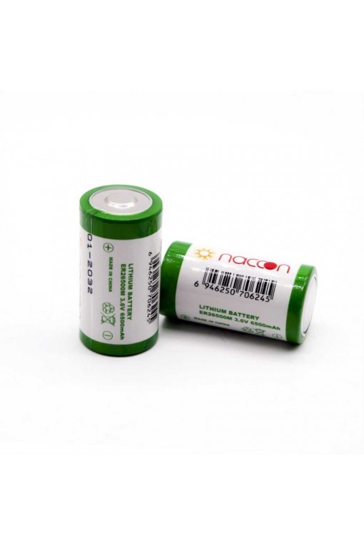 Naccon Er26500m 3.6v Lithium Otomatik Kapı Pili Naccon Er26500m 3.6v Lithium Otomatik Kapı Pili