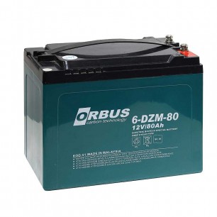 Orbus 12V 80Ah Elektrikli Bisiklet Aküsü