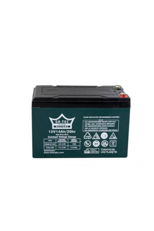 Ortec 12v 14Ah Elektrikli Bisiklet Jel Akü 