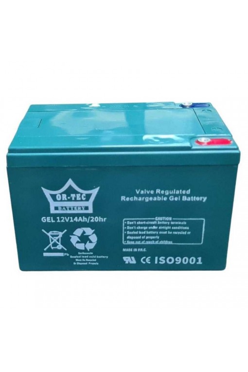 Ortec 12v 14Ah Elektrikli Bisiklet Jel Akü Ortec 12v 14Ah Elektrikli Bisiklet Jel Akü