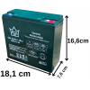 Ortec 12v 24ah Jel Akü Ortec 12v 24ah Jel Akü