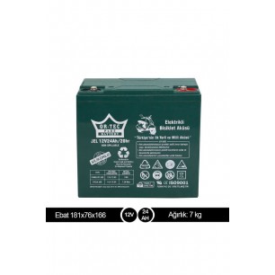 Ortec 12v 24ah Jel Akü Ortec 12v 24ah Jel Akü