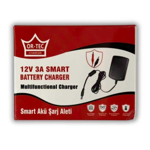 Ortec 12V 3Ah Akü Şarj Cihazı Ortec 12V 3Ah Akü Şarj Cihazı