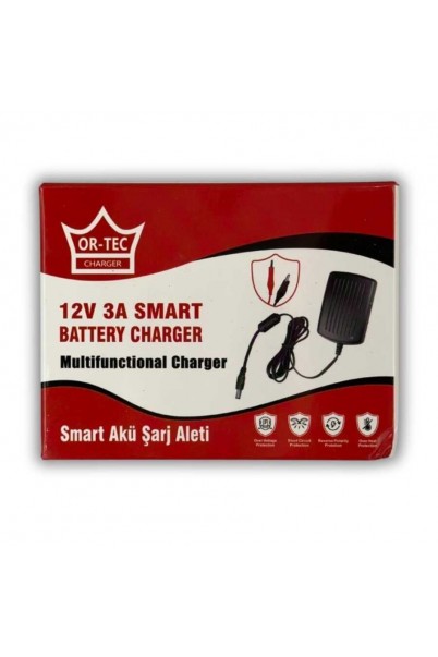 Ortec 12V 3Ah Akü Şarj Cihazı Ortec 12V 3Ah Akü Şarj Cihazı