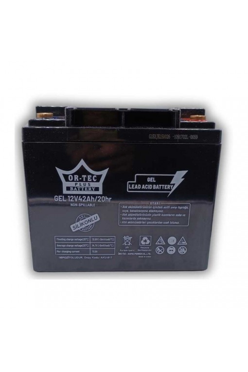 Ortec 12V 42 AH Engelli Araba Aküsü Ortec 12V 42 AH Engelli Araba Aküsü