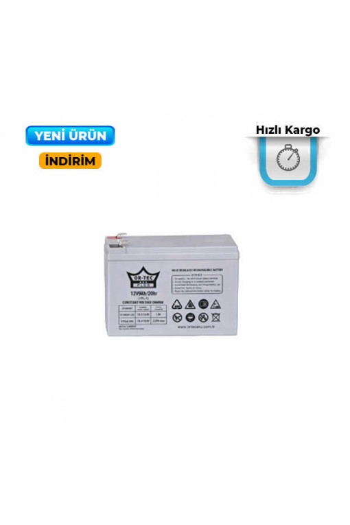 Ortec 12V 9Ah Bakımsız Kuru Akü Ortec 12V 9Ah Bakımsız Kuru Akü