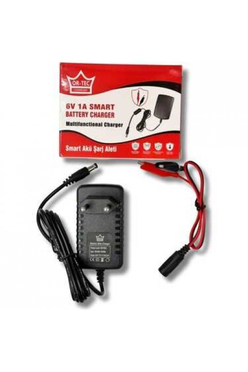 Ortec 6V 1AH Akü Şarj Aleti Ortec 6V 1AH Akü Şarj Aleti
