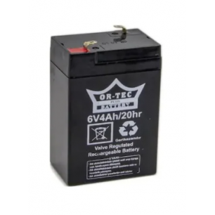Ortec 6v 4ah Bakımsız Kuru Akü