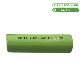 ORTEC NIMH AA 1800 MAH 1.2V
