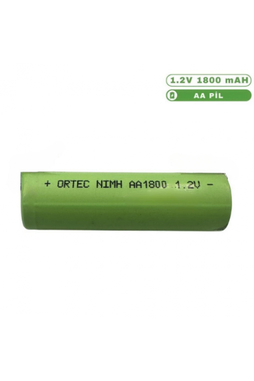 ORTEC NIMH AA 1800 MAH 1.2V ORTEC NIMH AA 1800 MAH 1.2V