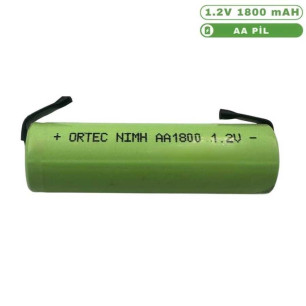 ORTEC NIMH AA 1800 MAH 1.2V-PUNTALI