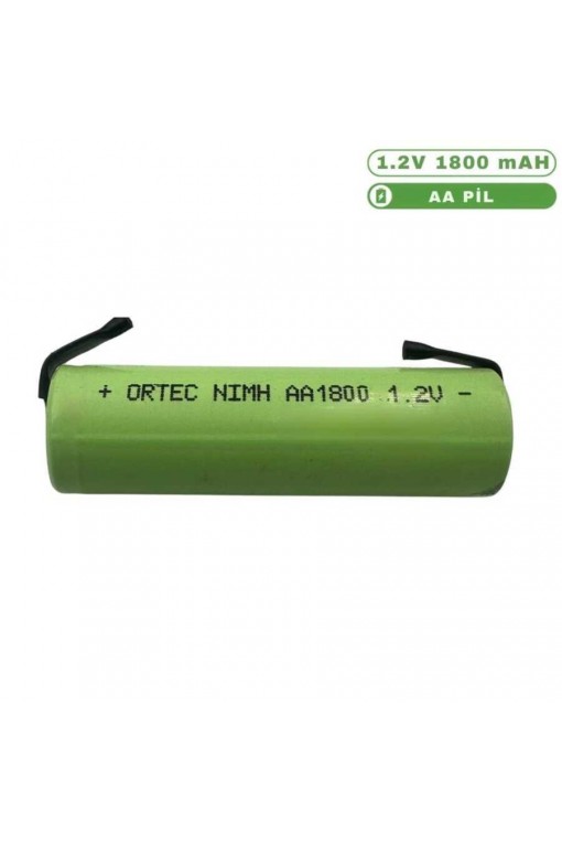 ORTEC NIMH AA 1800 MAH 1.2V-PUNTALI ORTEC NIMH AA 1800 MAH 1.2V-PUNTALI
