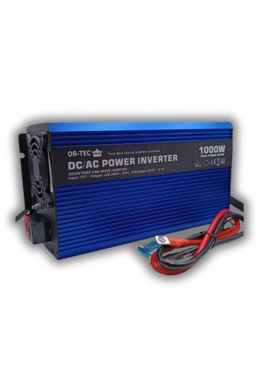 Ortec Solar 12 Volt 1000 Watt Tam Sinüs İnverter Ortec Solar 12 Volt 1000 Watt Tam Sinüs İnverter