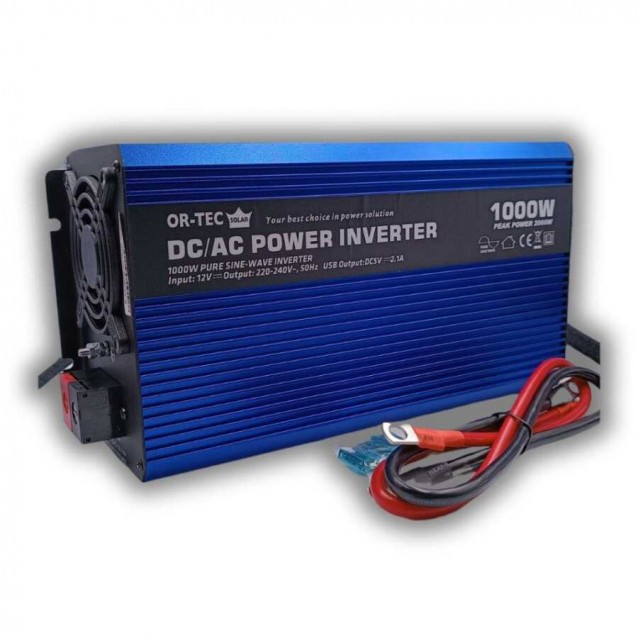 Ortec Solar 12 Volt 1000 Watt Tam Sinüs İnverter