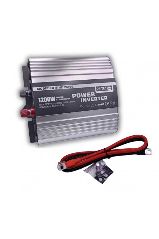 Ortec Solar 12v 1200 Watt Modifiye Sinüs İnverter