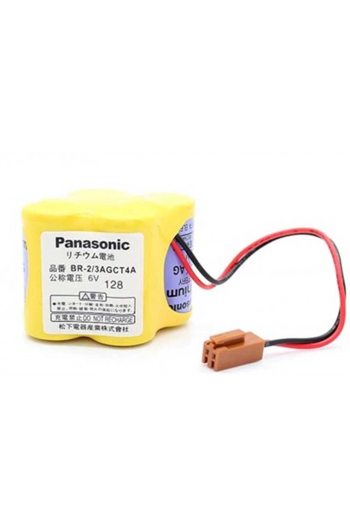 Panasonic BR-2/3AGCT4A 6V Lityum Kahverengi Soketli Pil Panasonic BR-2/3AGCT4A 6V Lityum Kahverengi Soketli Pil
