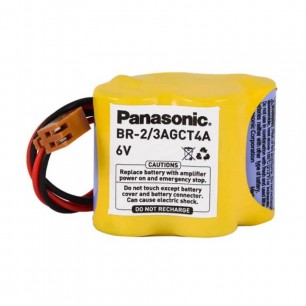 Panasonic BR-2/3AGCT4A 6V Lityum Kahverengi Soketli Pil