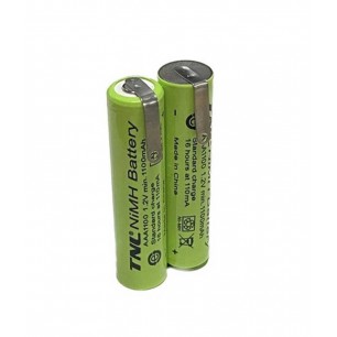 Philips BG3015 için yeni 2.4V 1100mAh Ni-MH pil, Philips QC5130 QC5115 QC5120 QC6130 Batarya Pili
