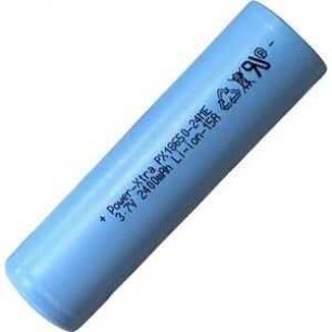 Power-Xtra PX18650-24ME 3.7V 2400mAh 15A Li-Ion Şarjlı Pil 18650 Yüksek Akım