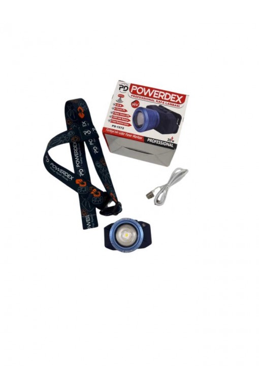 Powerdex PD-1572 20 Watt Profesyonel Sensörlü Kafa Feneri