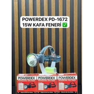 Powerdex PD-1672 1500 Lümen Profesyonel Kafa Feneri