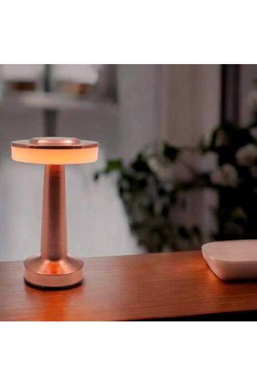 POWERDEX PD-232 Ledli USB Şarjlı Dokunmatik Yuvarlak İnce Masa Lambası POWERDEX PD-232 Ledli USB Şarjlı Dokunmatik Yuvarlak İnce Masa Lambası
