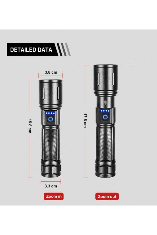 Powerdex PD-4200 Profesyonel Şarjlı El Feneri Powerdex PD-4200 Profesyonel Şarjlı El Feneri