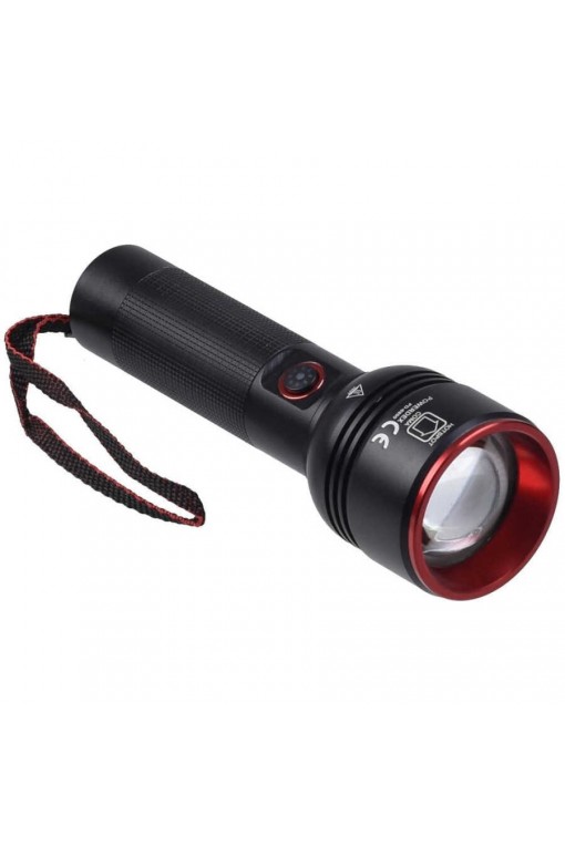 Powerdex PD-6900 20Watt 2000 Lümen Zoomlu Şarjlı El Feneri