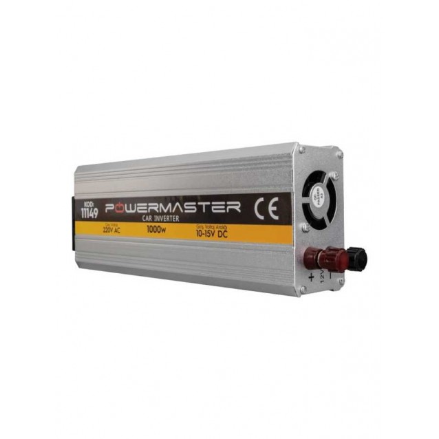 PowerMaster PM-11149 12 Volt - 1000 Watt Modifiye Sinüs İnverter