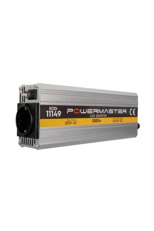PowerMaster PM-11149 12 Volt - 1000 Watt Modifiye Sinüs İnverter