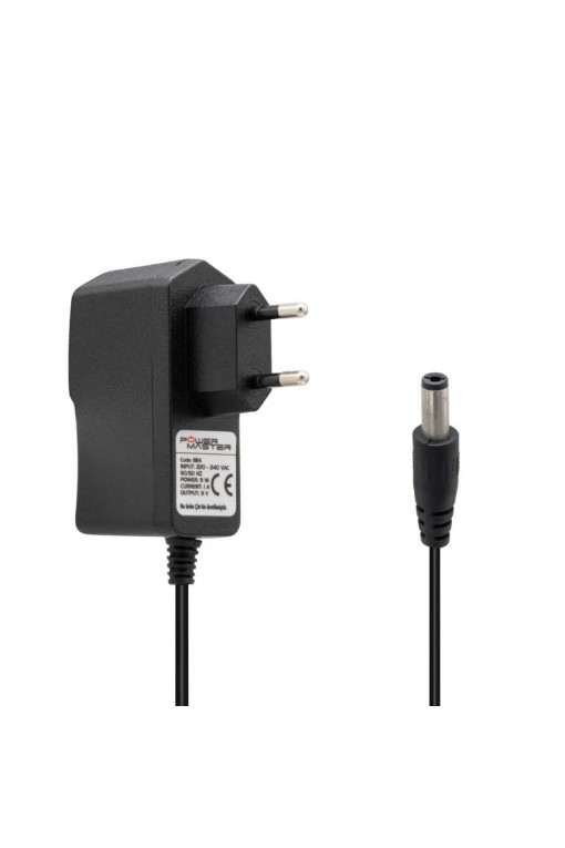 POWERMASTER PM-8114 9 VOLT - 1 AMPER 5.5*2.5 UÇLU PRİZ TİPİ ADAPTÖR POWERMASTER PM-8114 9 VOLT - 1 AMPER 5.5*2.5 UÇLU PRİZ TİPİ ADAPTÖR