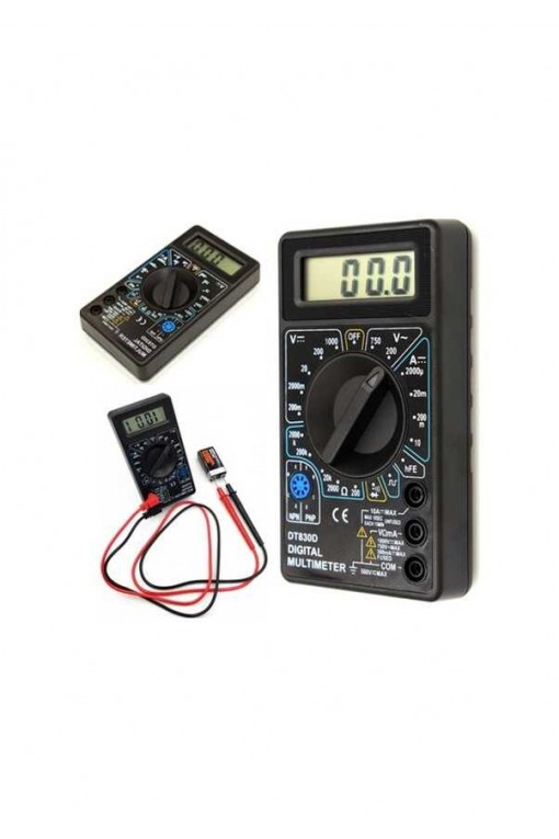 Jakemy JM-832 Dijital Multimetre Ölçü Aleti Akım/Voltaj/Direnç Ölçer