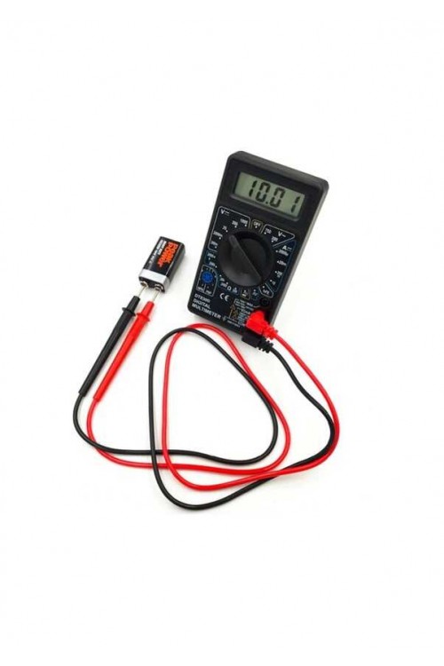 Jakemy JM-832 Dijital Multimetre Ölçü Aleti Akım/Voltaj/Direnç Ölçer