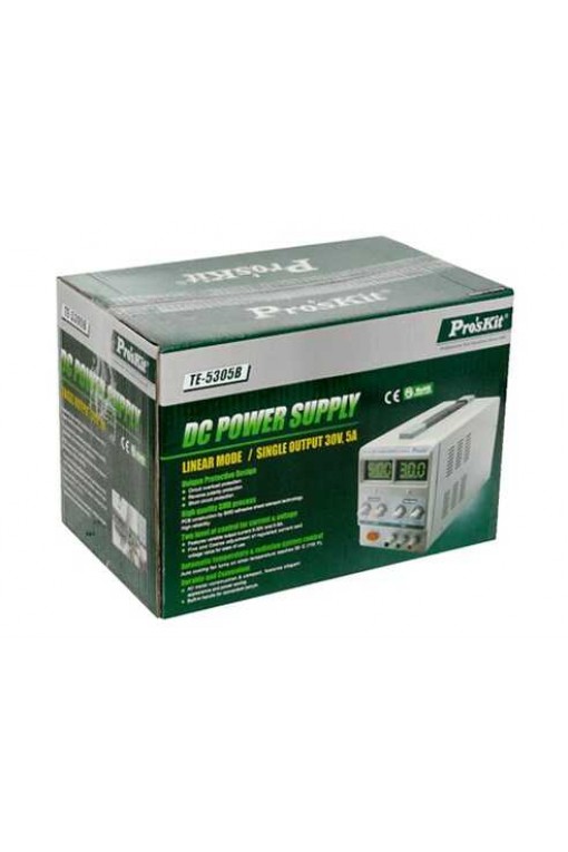 Proskit TE-5305B DC Güç Kaynağı Proskit TE-5305B DC Güç Kaynağı